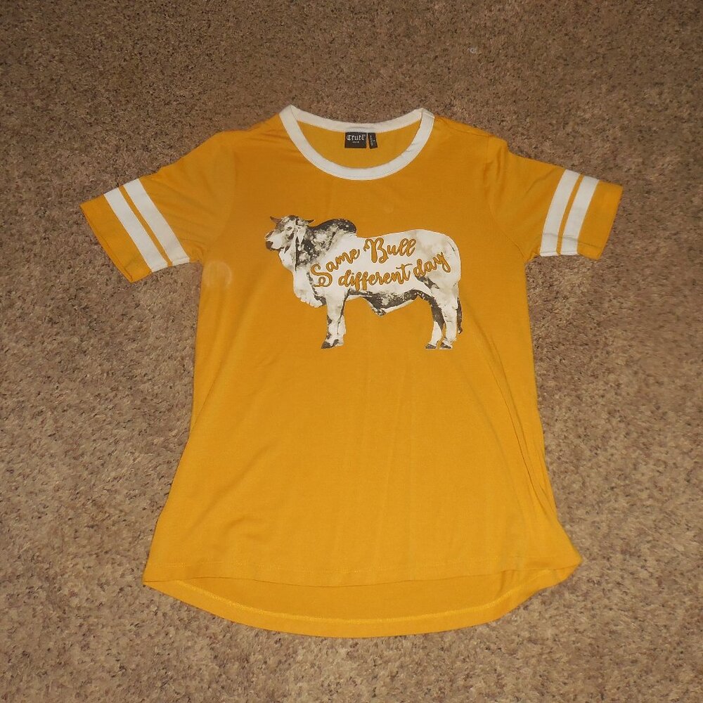 Cruel Girl Same Bull Different Day Tee T-Shirt S M